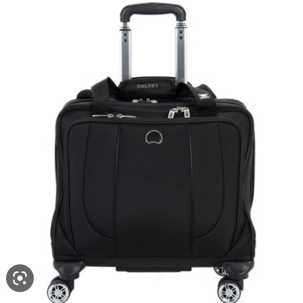 Delsey cruiser 15” spinner carry on luggage